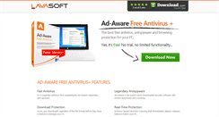 Desktop Screenshot of free.lavasoft.com
