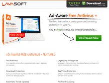 Tablet Screenshot of free.lavasoft.com